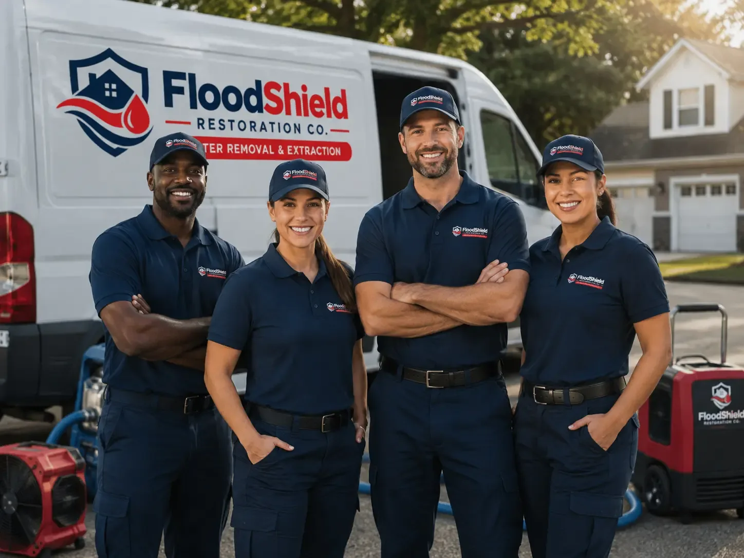 Flood Damage Restoration company in Hankamer, TX